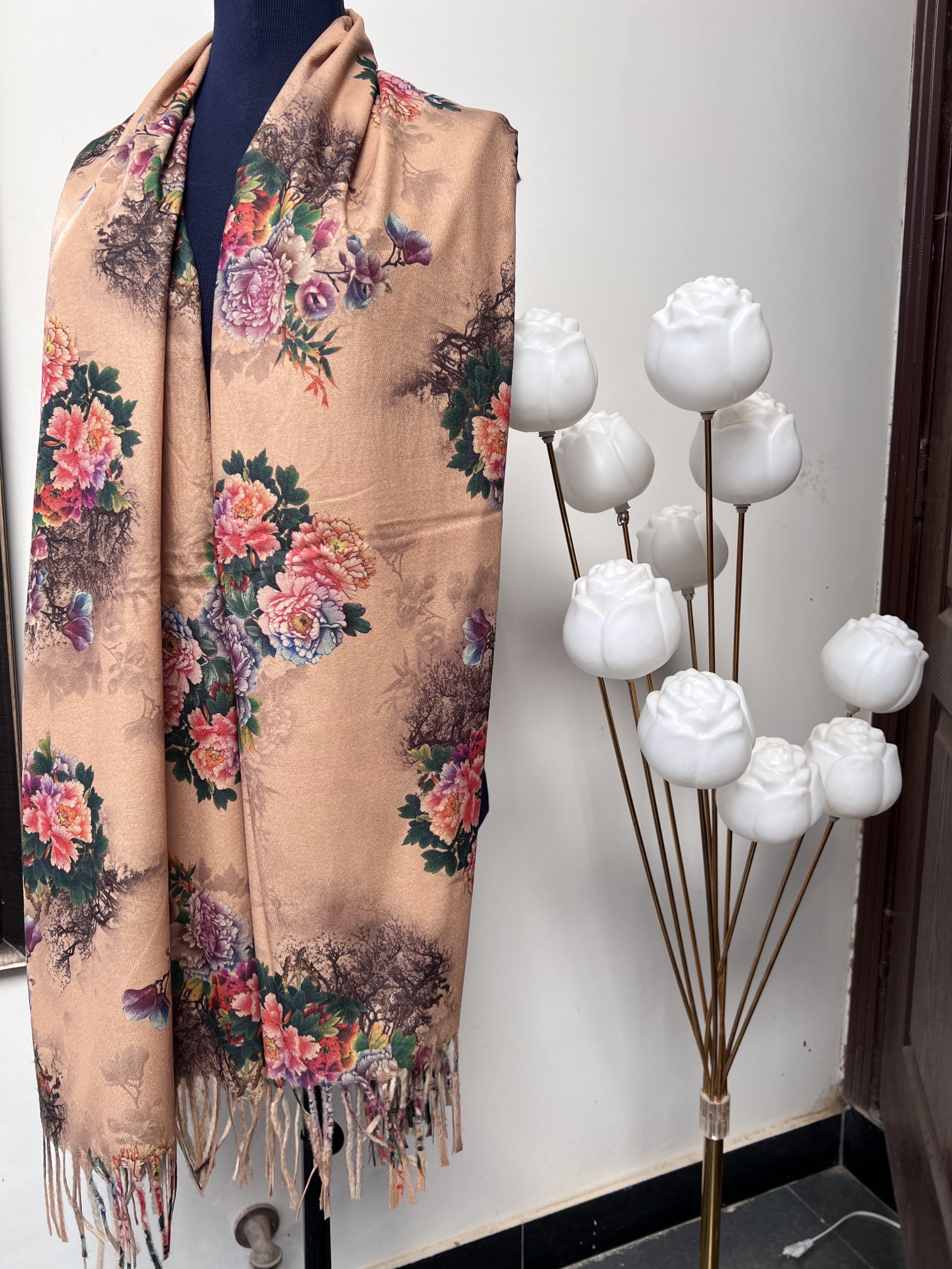 1000313619 double side printed scarf - Image 1