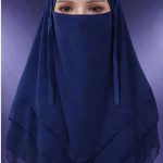3 layer khimar with niqab