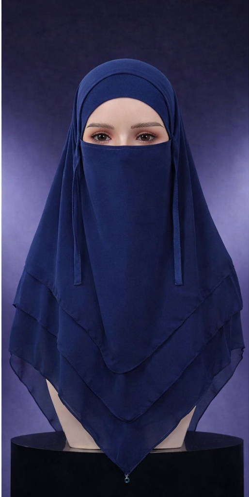 1768410864620 3 layer khimar with niqab - Image 1