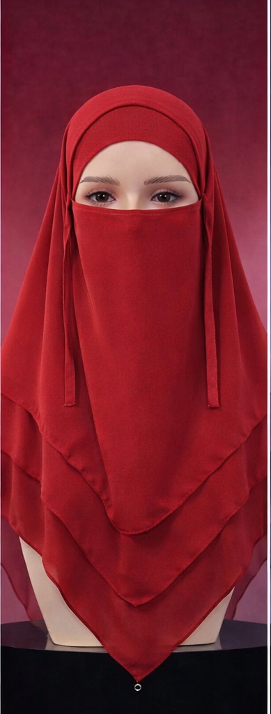 1768411812510 3 layer khimar with niqab - Image 1
