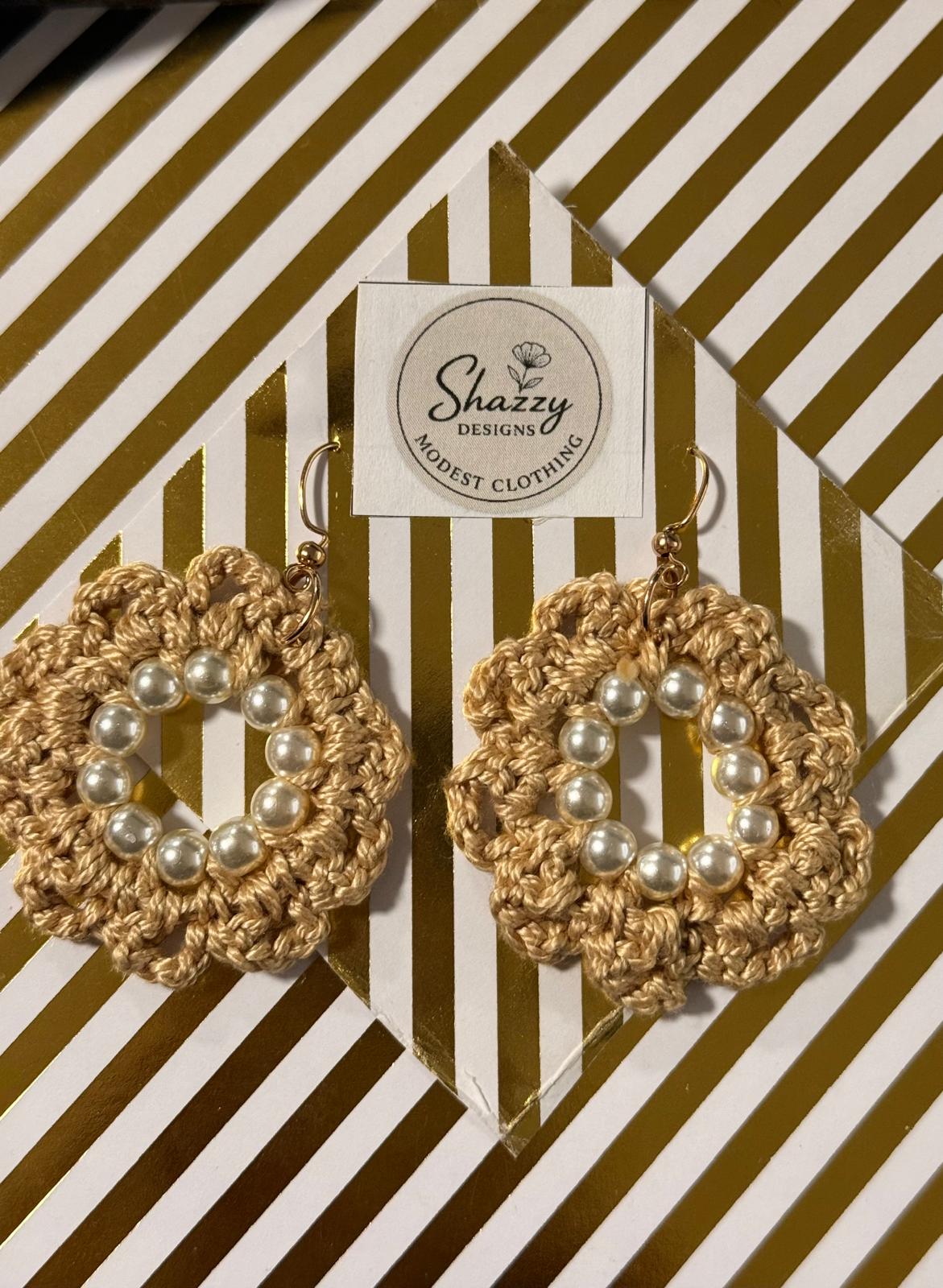 IMG-20260117-WA0003.jpg Handmade crochet earing - Image 1