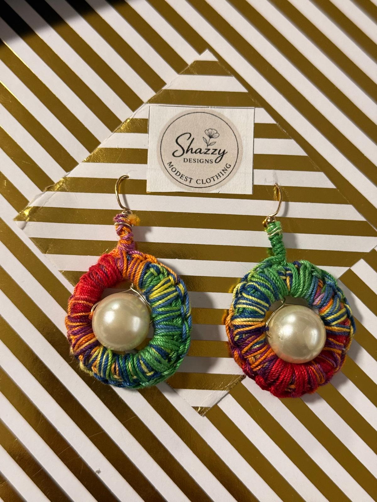IMG-20260117-WA0004.jpg Handmade crochet earing - Image 1
