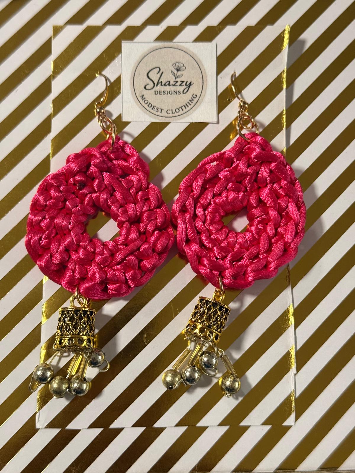 IMG-20260117-WA0005.jpg Handmade crochet earing - Image 1