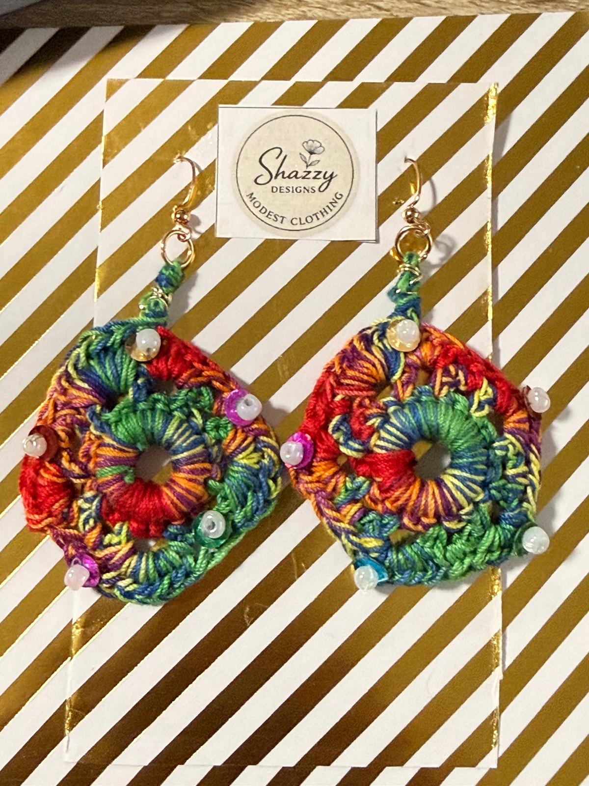 IMG-20260117-WA0009.jpg Handmade crochet earing - Image 1